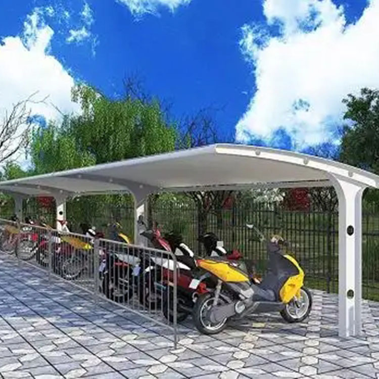 泽库县膜结构电动车棚